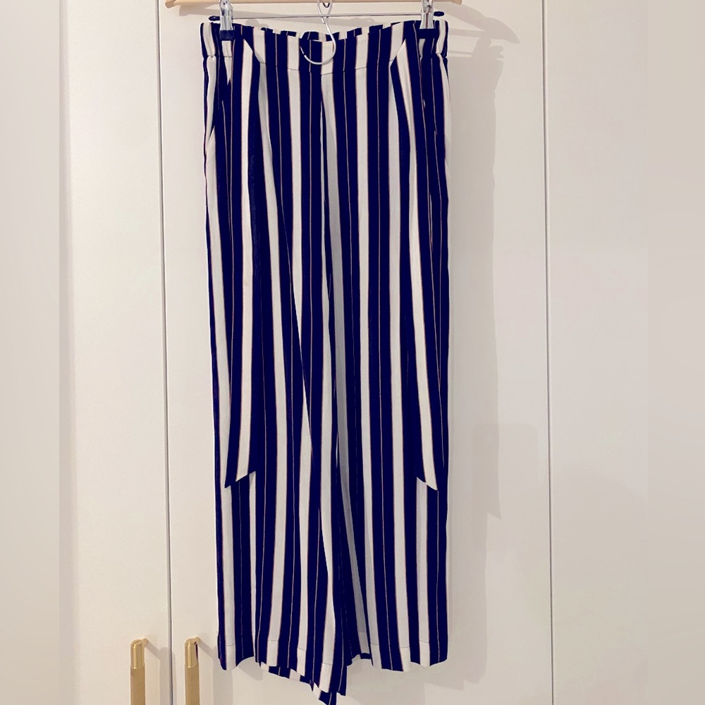 Wilfred from Aritzia pin stripe pants